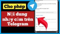 Cách mở nội dung nhạy cảm trên Telegram cực dễ