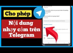 Cách mở nội dung nhạy cảm trên Telegram cực dễ