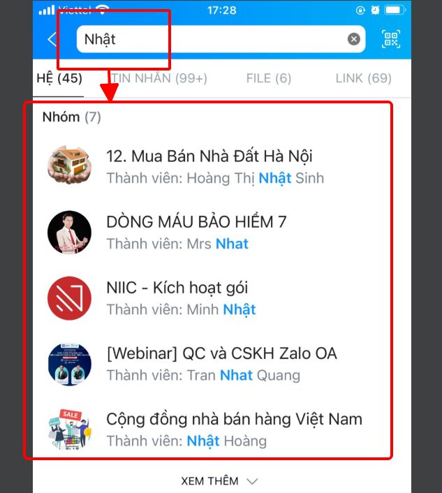 nhóm zalo tối cổ